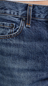 Askk Ny - Long Low Rise Straight Jeans