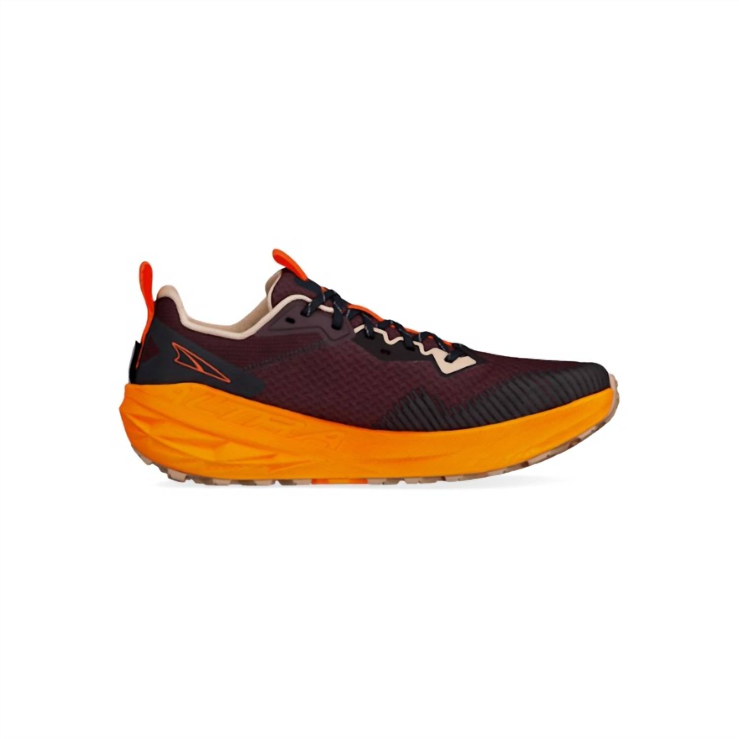 ALTRA Men's Experience Wild 2 Shoes in maroon 1 - men's shoe