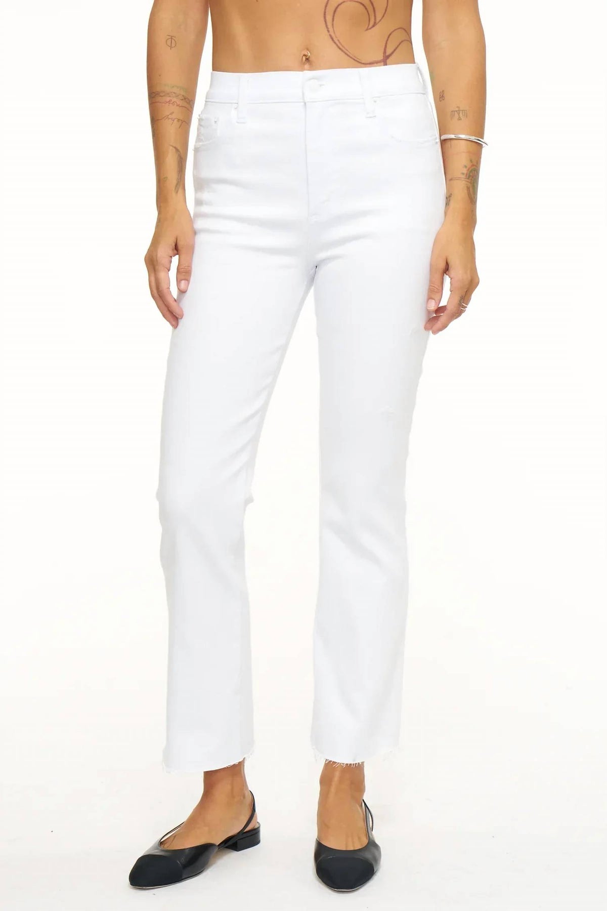 Pistola - Lennon High Rise Crop Flare Jeans