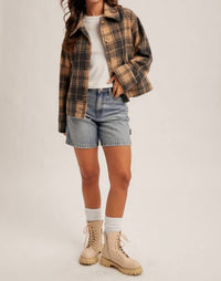 Hem & Thread - SAMMIE PLAID JACKET