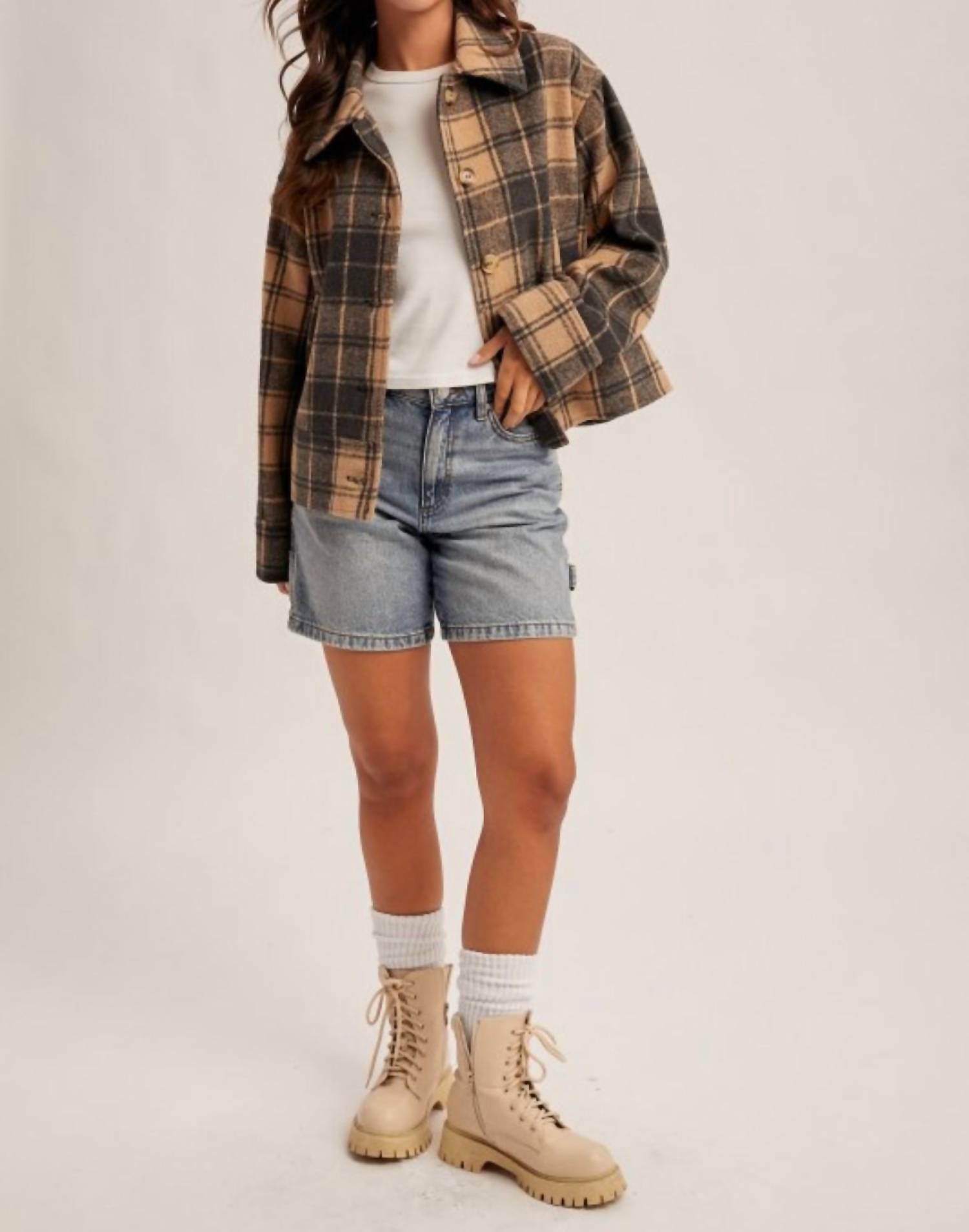 Hem & Thread - SAMMIE PLAID JACKET