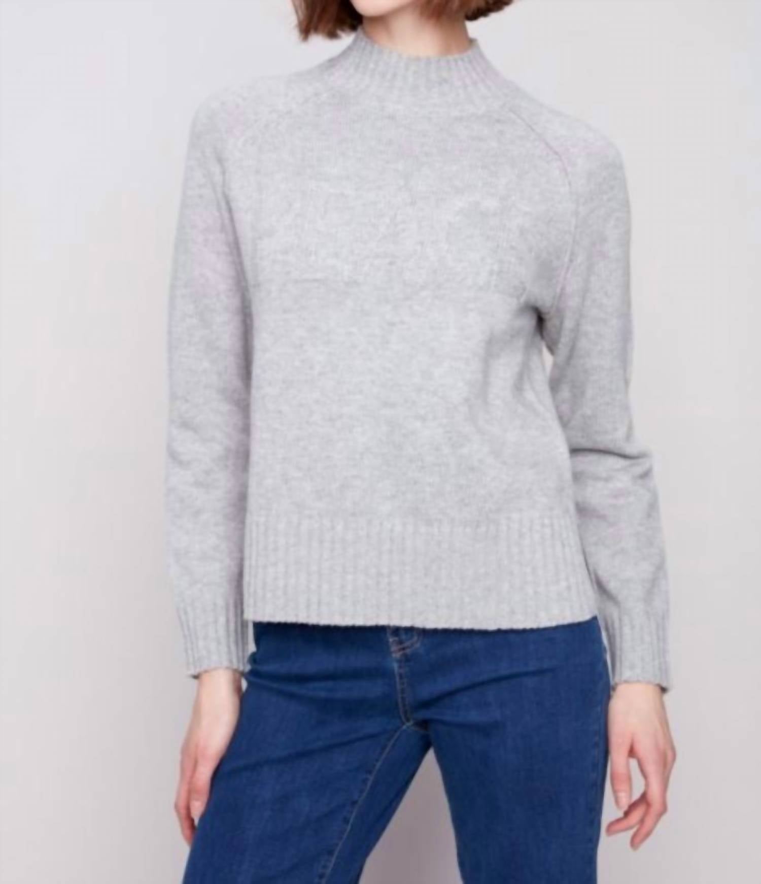 Charlie B - Jacquard PEACE Sweater