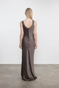 Enza Costa - SILK SATIN TANK DRESS