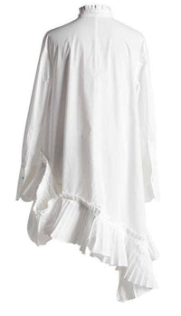 Madonna & Co. - Great Shirt With Asymmetrical Hem