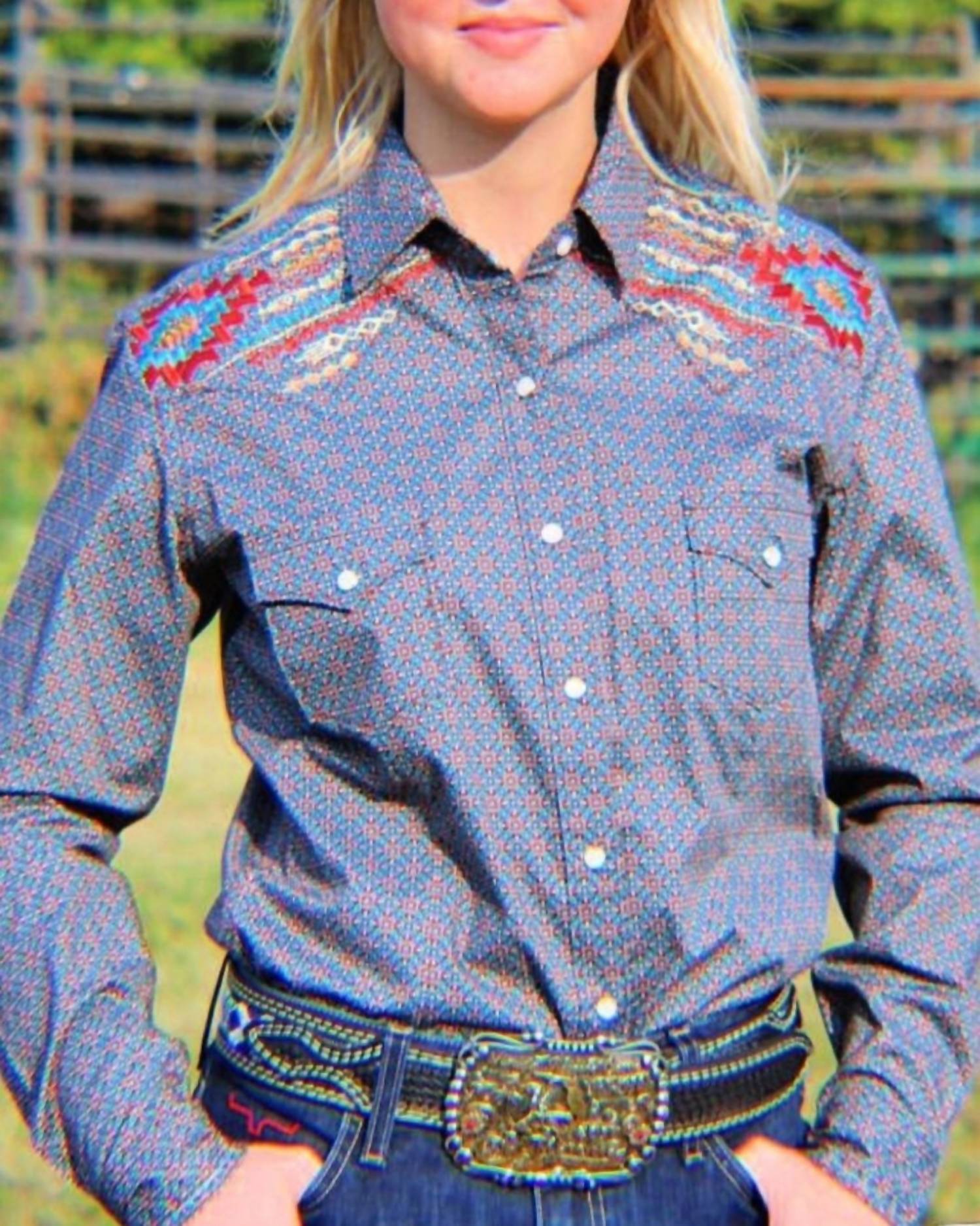 Panhandle - Aztec Rough Stock Western Shirt