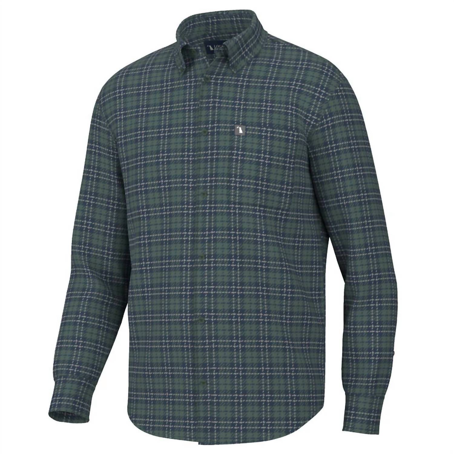 Local Boy Outfitters - Men's Hilton Stretch Flannel Shirt