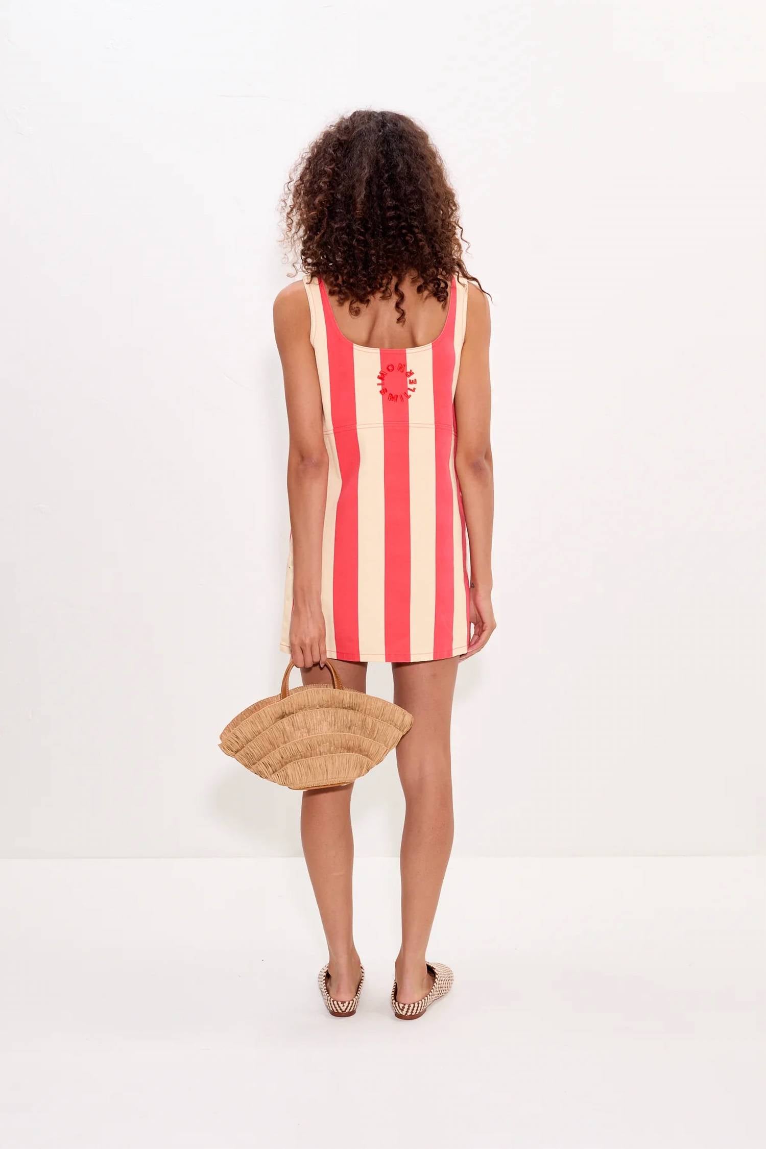 Simon Miller - Sahara Striped Denim Dress