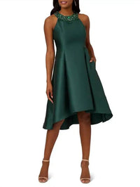 Adrianna Papell - Mikado Fit & Flare Dress