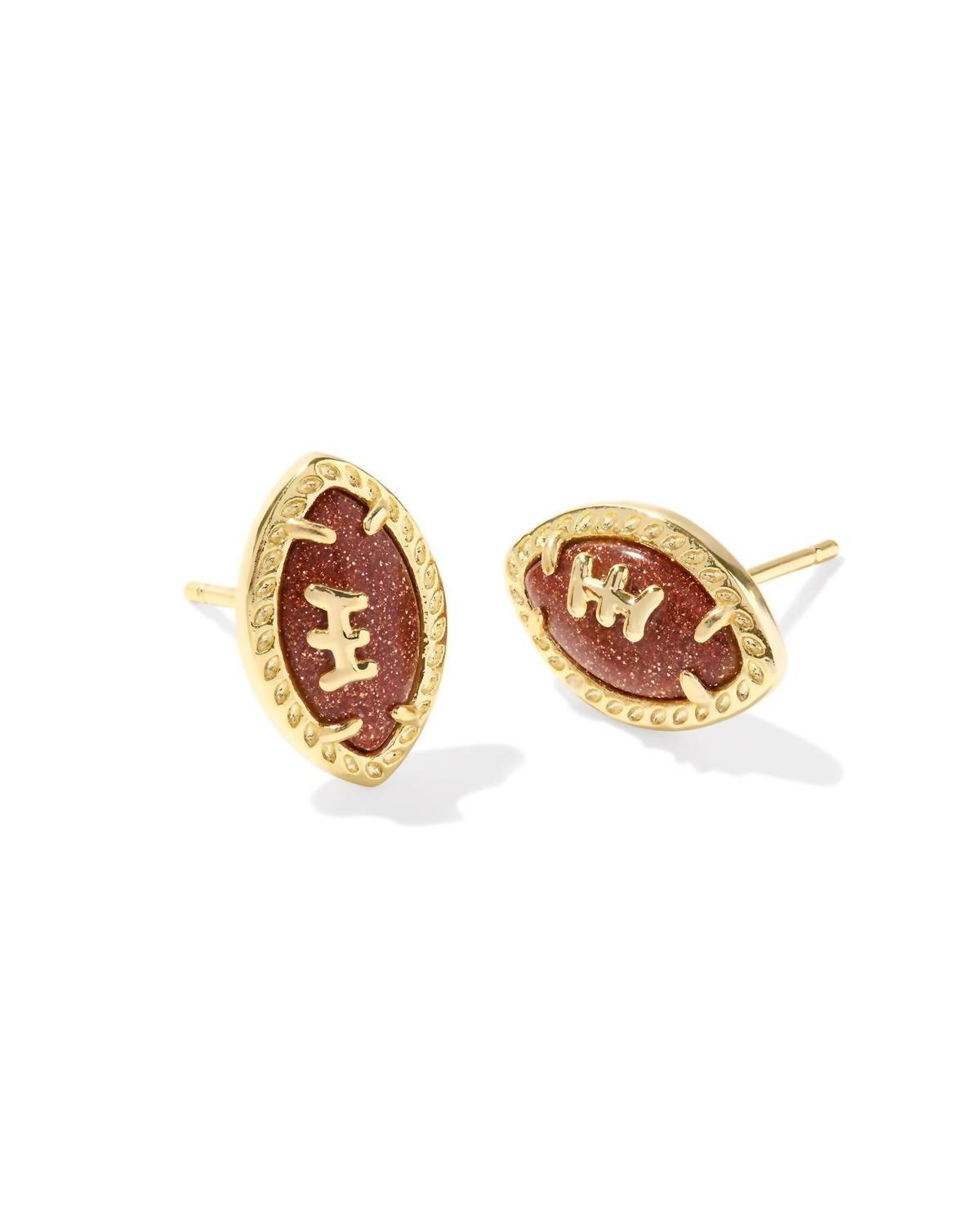 Kendra Scott - Women's Football Stud Earrings