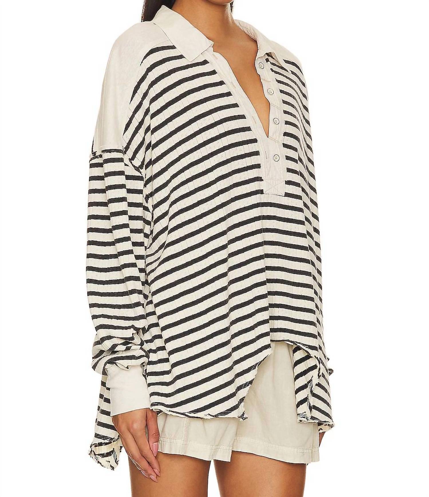 Free People - All for You Polo Top
