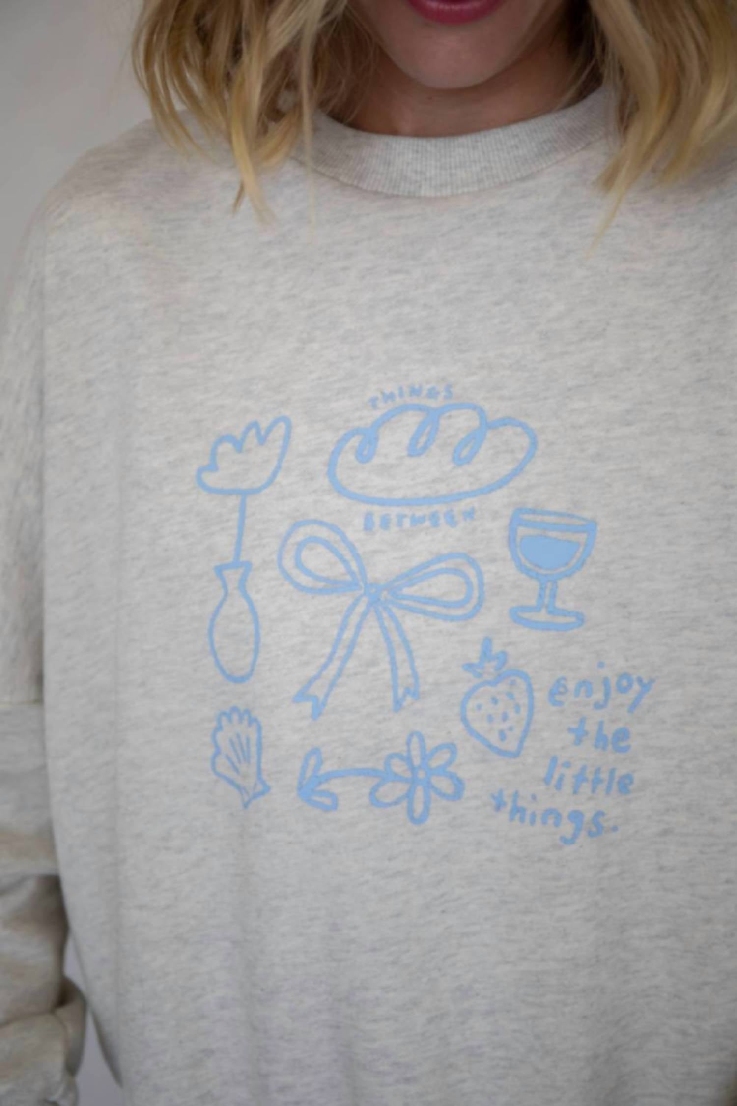 Things Between - Enjoy The Little Things Crewneck Pullover