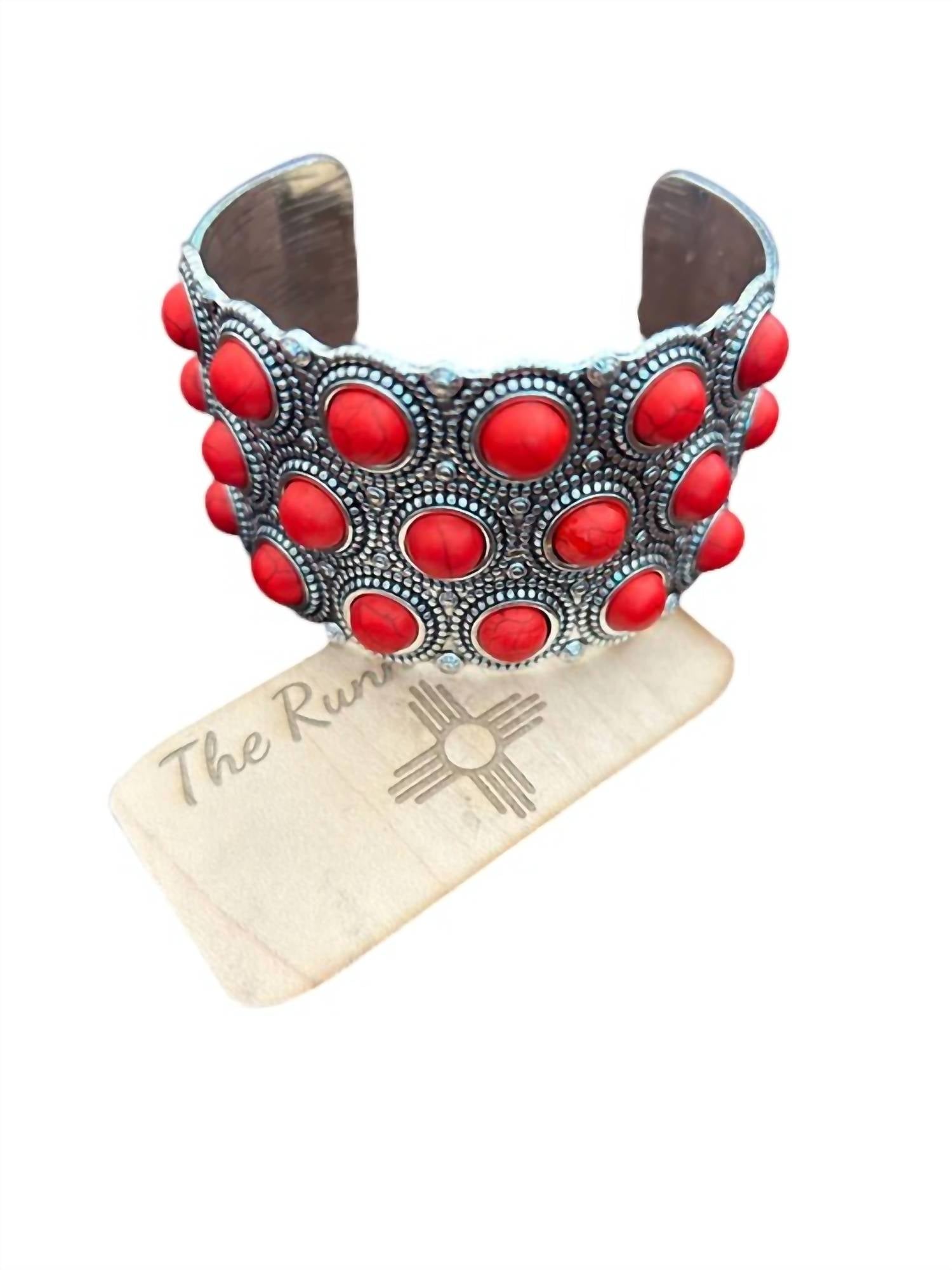 The Runnin' Iron - Beautiful Chunky Cuff Bracelet