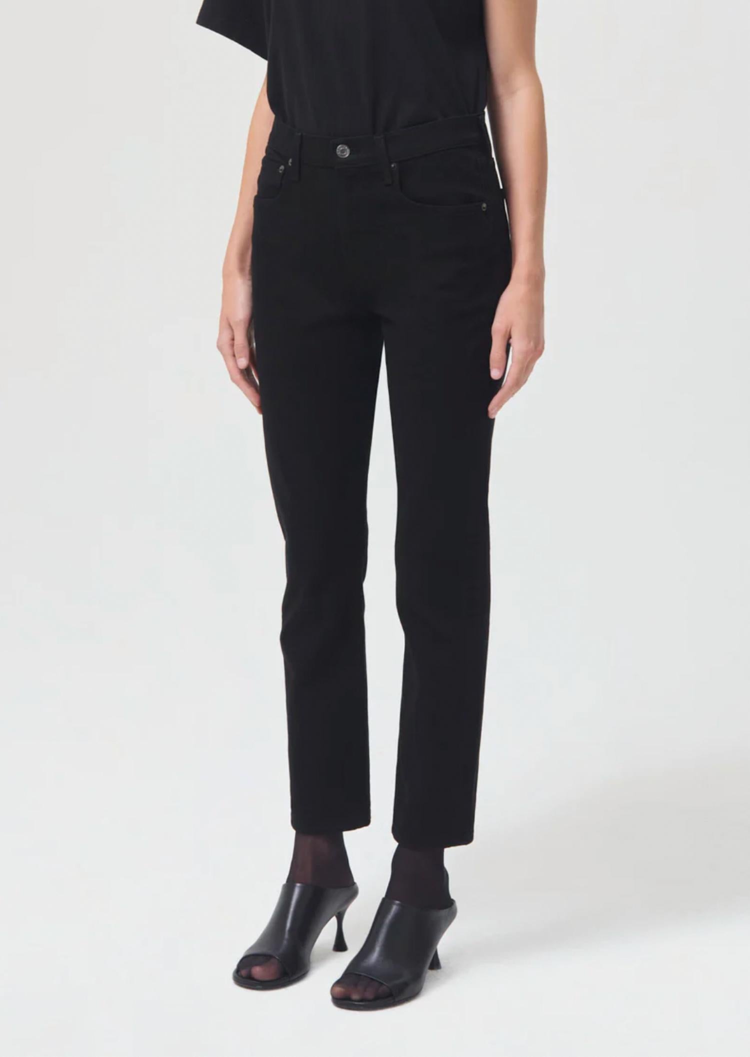 Agolde - Merrel Jean Mid Rise Straight Jeans