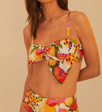 Farm Rio - Fruits Paradise Bandeau Bikini Top