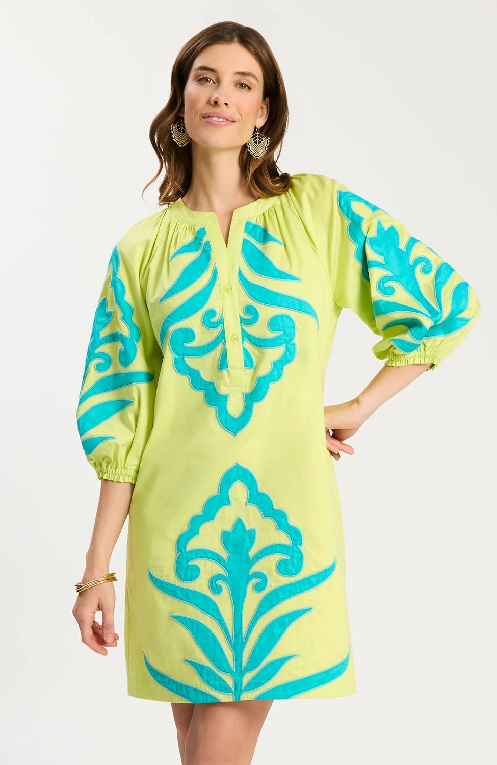 Tyler Boe - Sara Applique Mini Dress