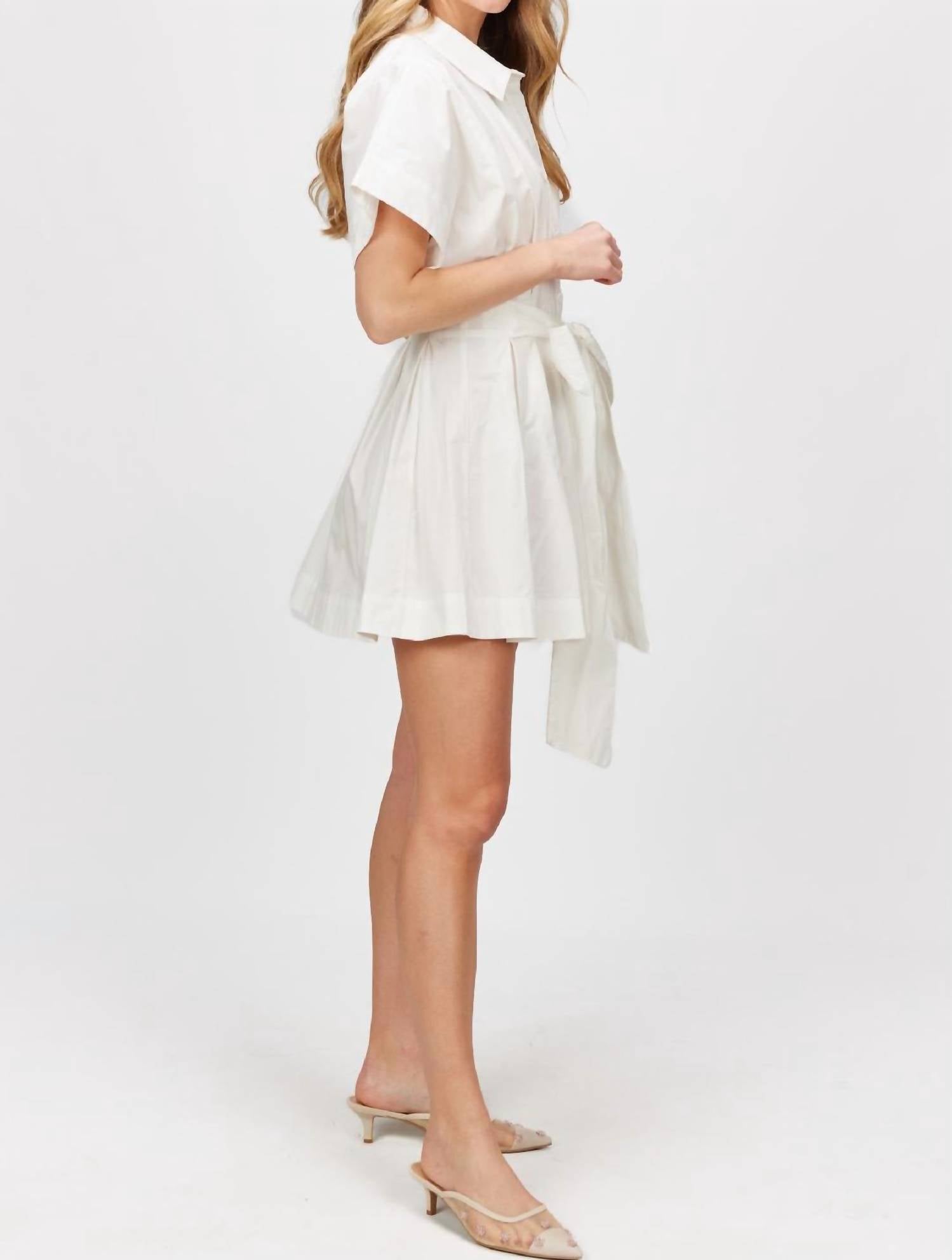 Before You Collection - Modern Muse Poplin Shirt Dress