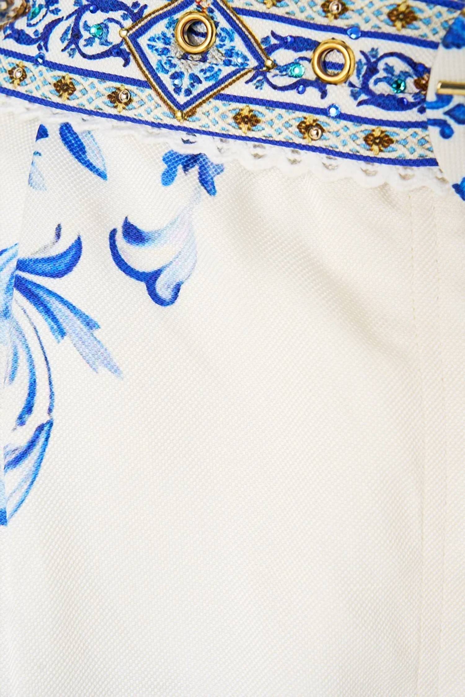 Camilla - Tuck Front Shorts
