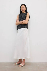 House Of Dagmar - Draped Midi Skirt