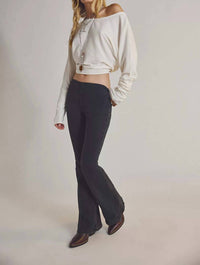 Free People - Flare Penny Pull On Jeans