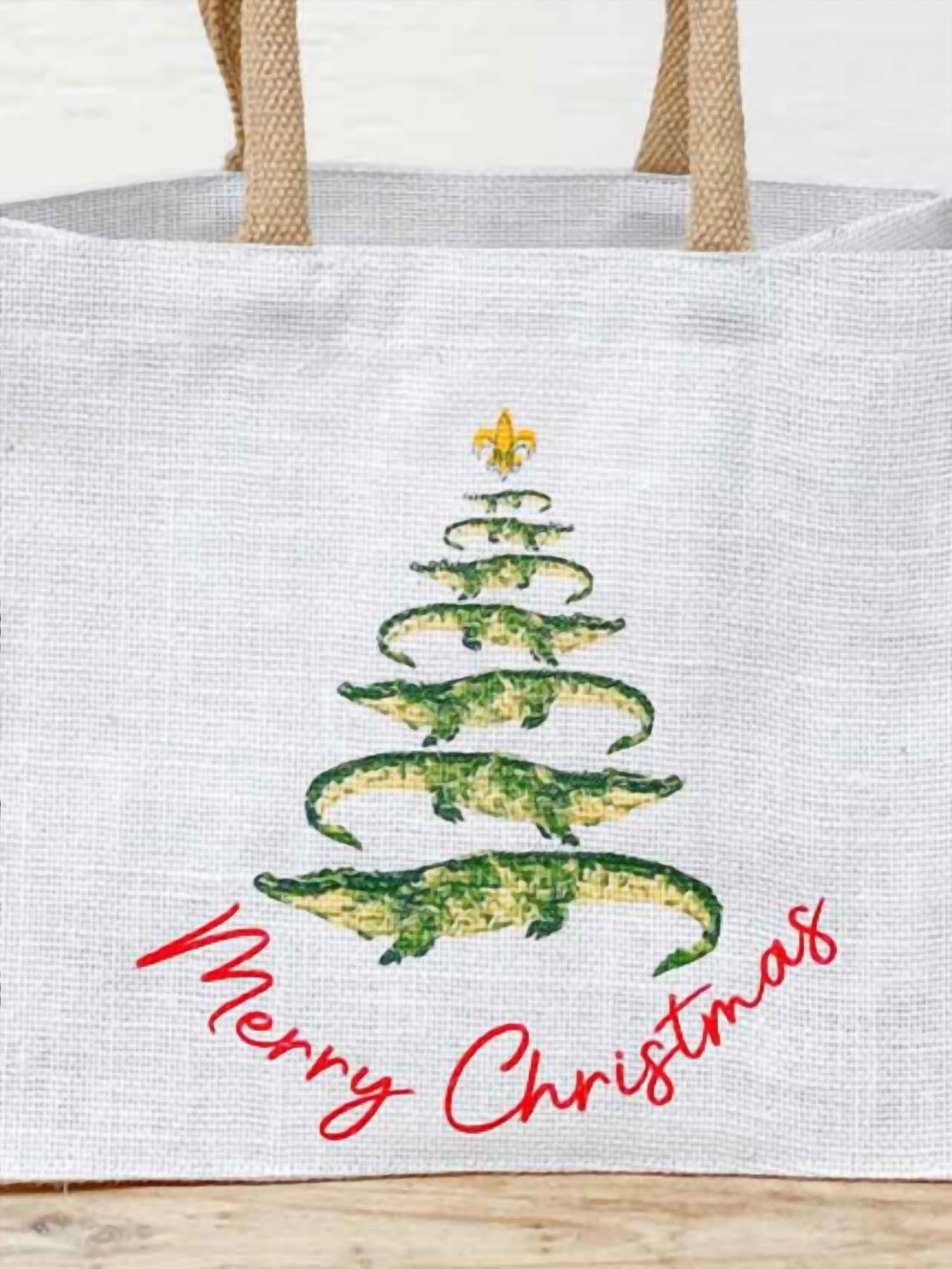 The Royal Standard - Women's Gator Christmas Tree Gift Tote