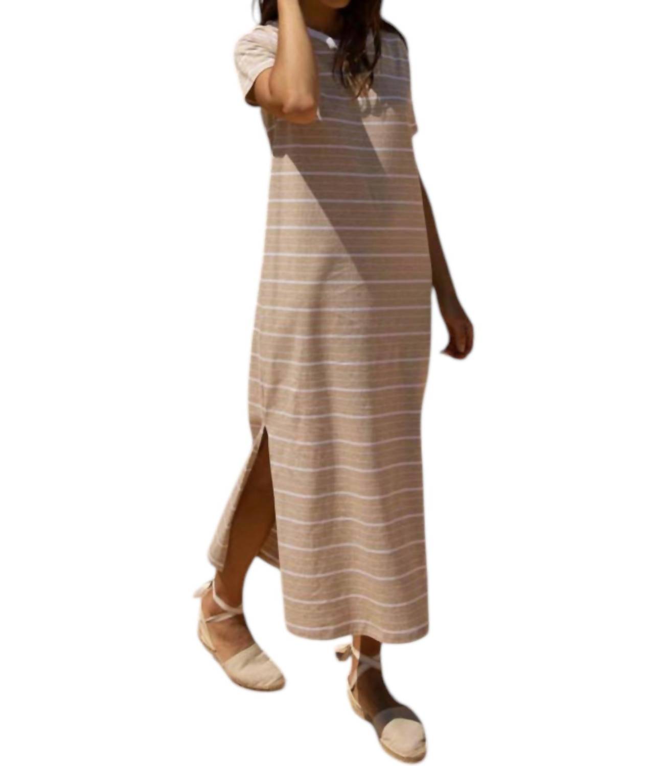 Mus & Bombon - Libia Long Stripe Maxi Dress