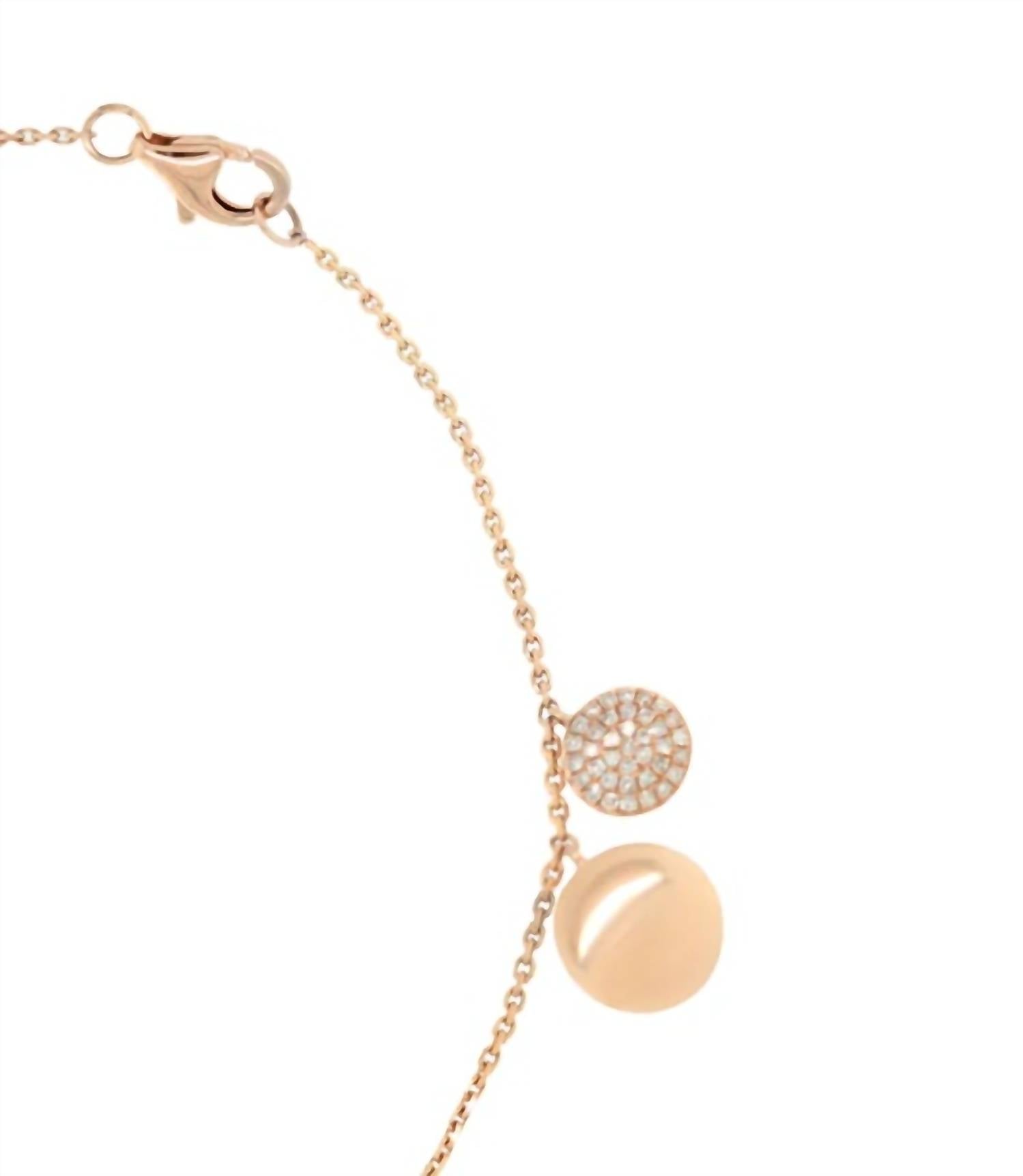 Diana M Jewels - 1.00 Cts Long Diamond Necklace
