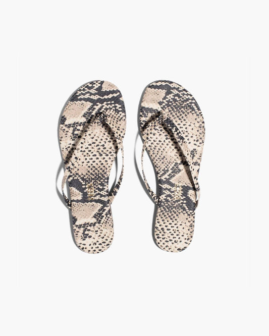 Tkees - Women's Lily Vegan Animal Flip Flops