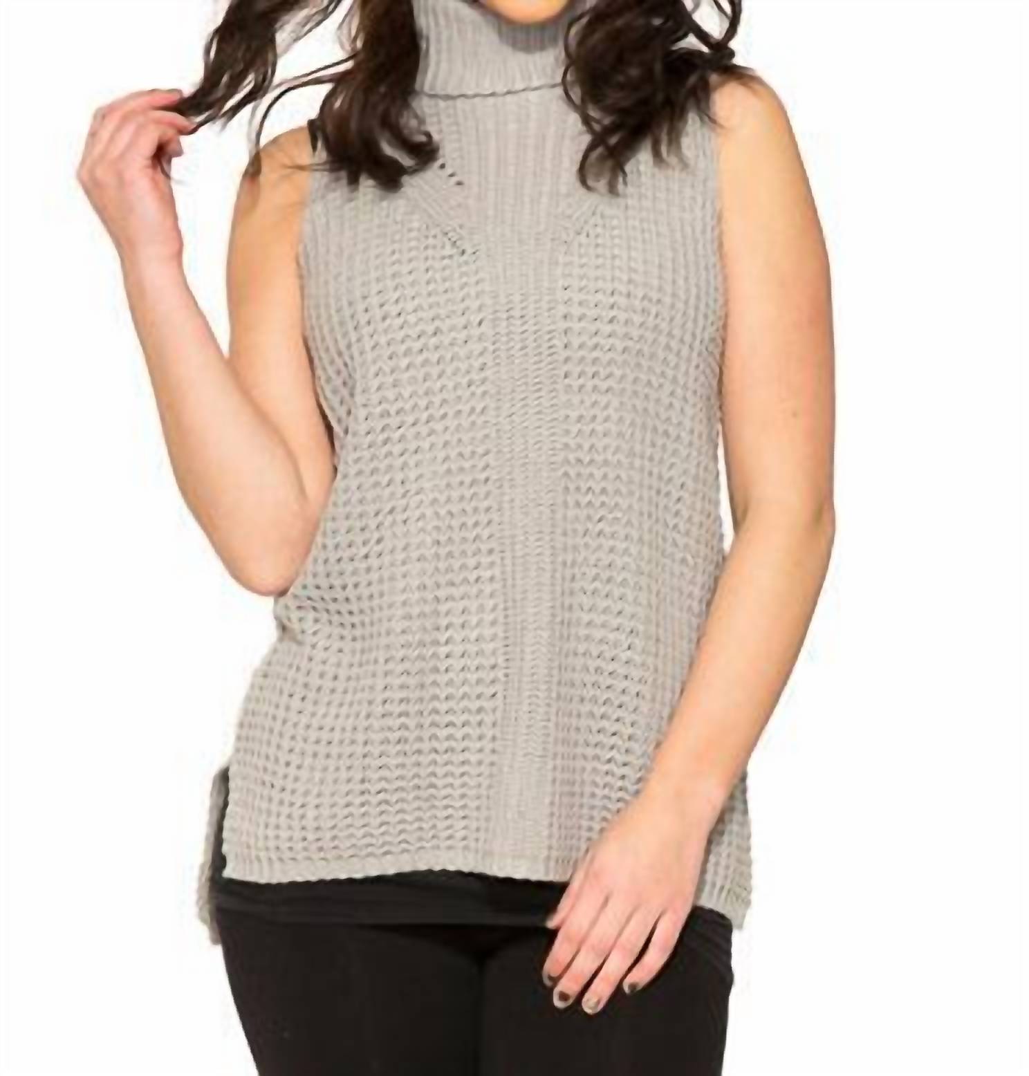 Orchid Bloom - Dorinda Turtleneck Sweater Top