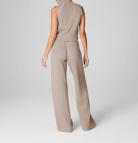 Spanx - Airessentials Airpique Sleeveless Mockneck Jumpsuit