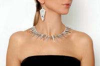 Avenue Chic - Women's Tiny Grape Sun Earrings