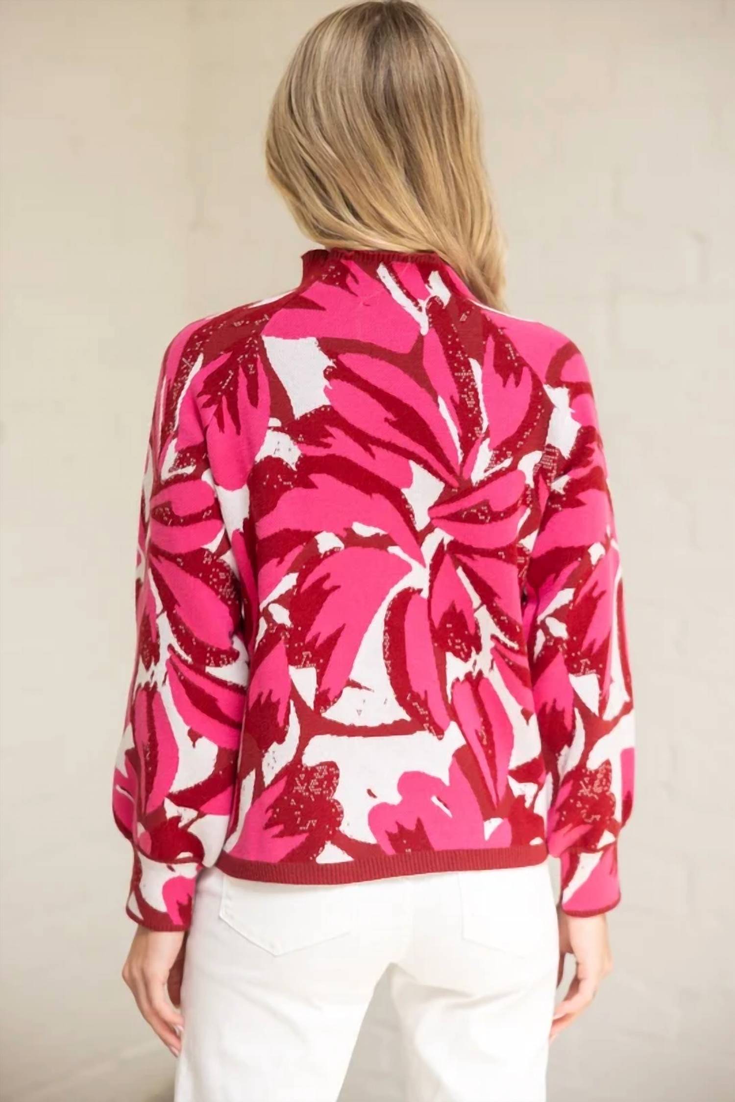 Voy - Starstruck Hight Neck Sweater