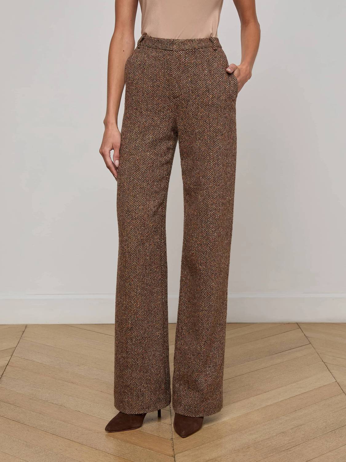 L'Agence - Livvy Straight-leg Trouser