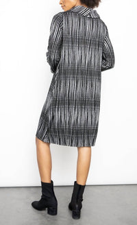 Liv By Habitat - Graphic Grid Drawstring Pocket Dress