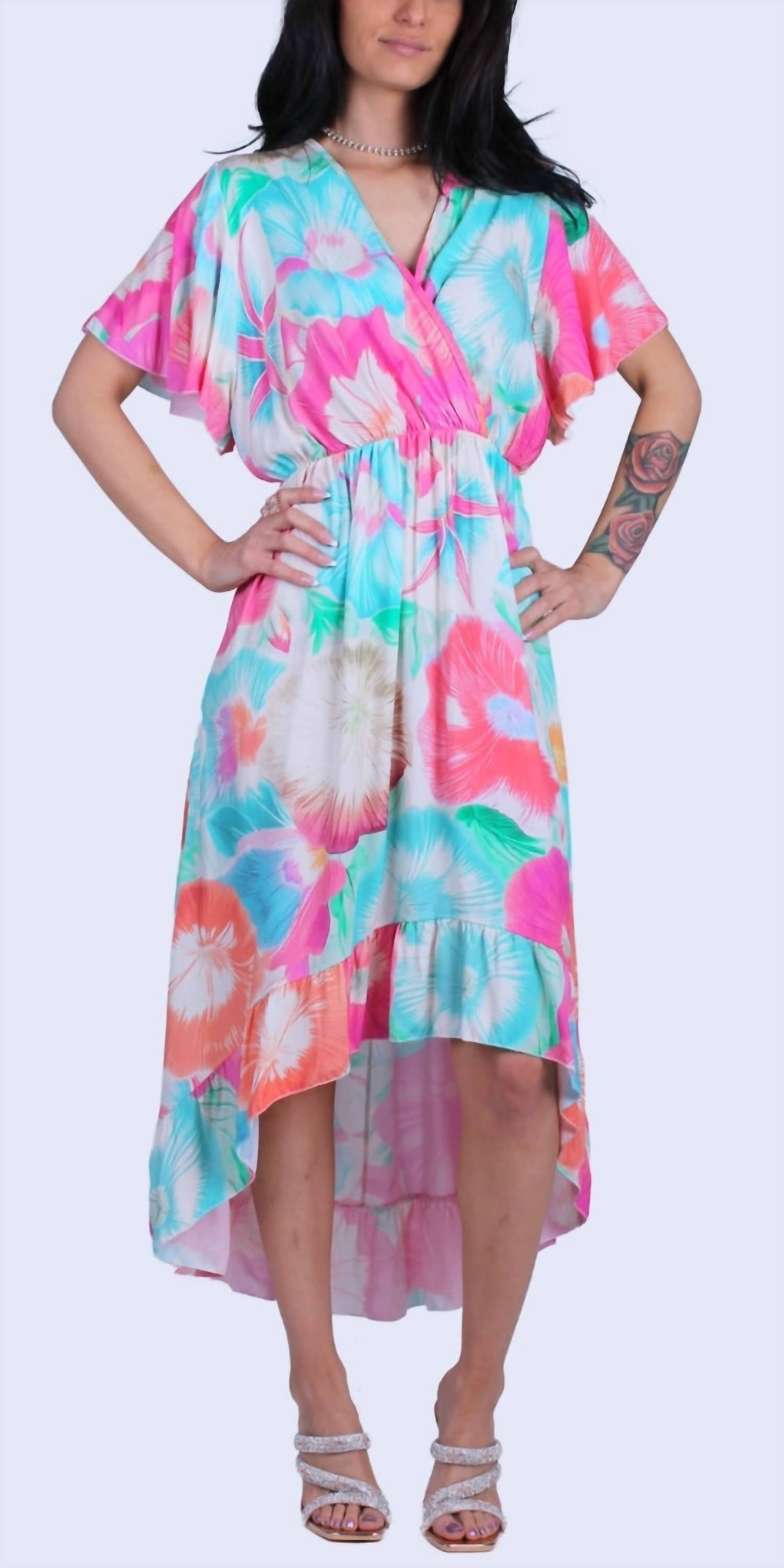 Gigi Moda - Verona Floral Maxi Dress