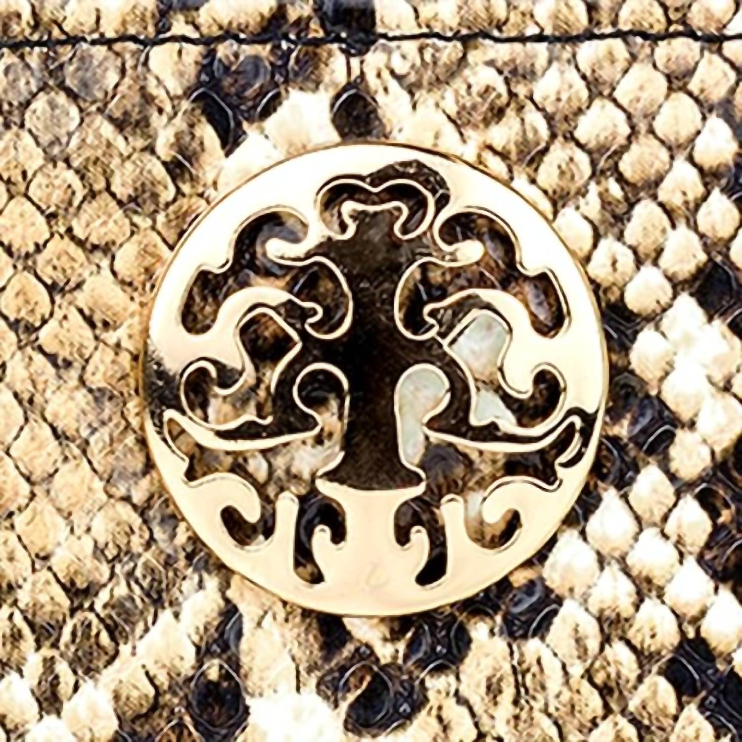 Magid - Women's Snake Print Accordion Wallet