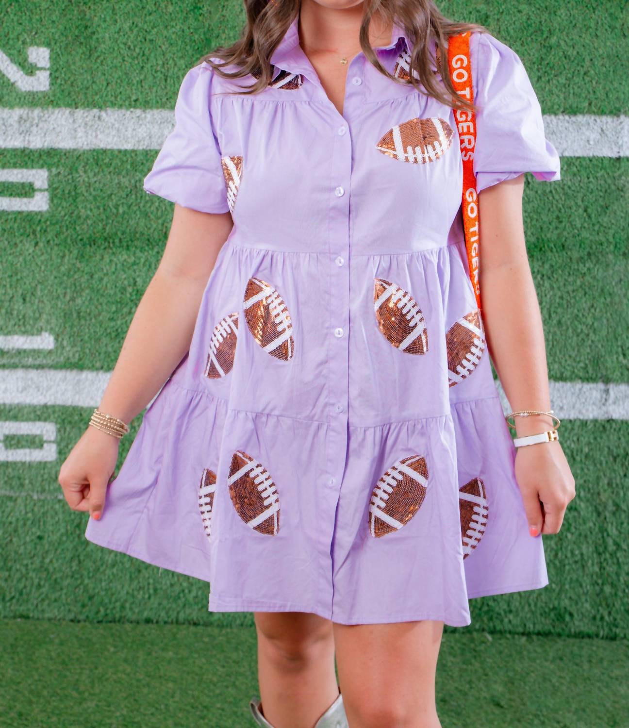Lula The Label - Sequin Football Dress