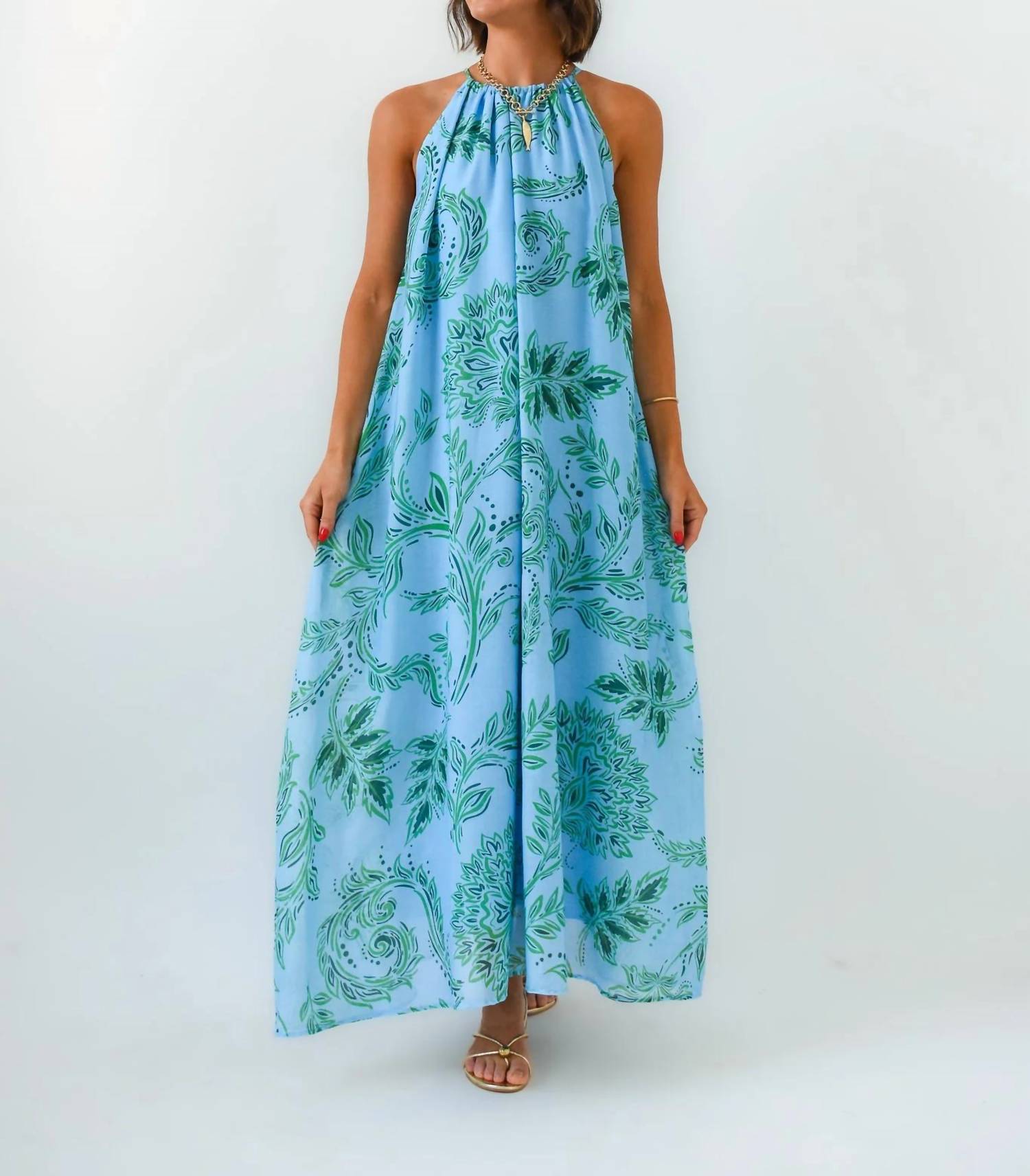 Tcec - Go With The Flow Midi Dress