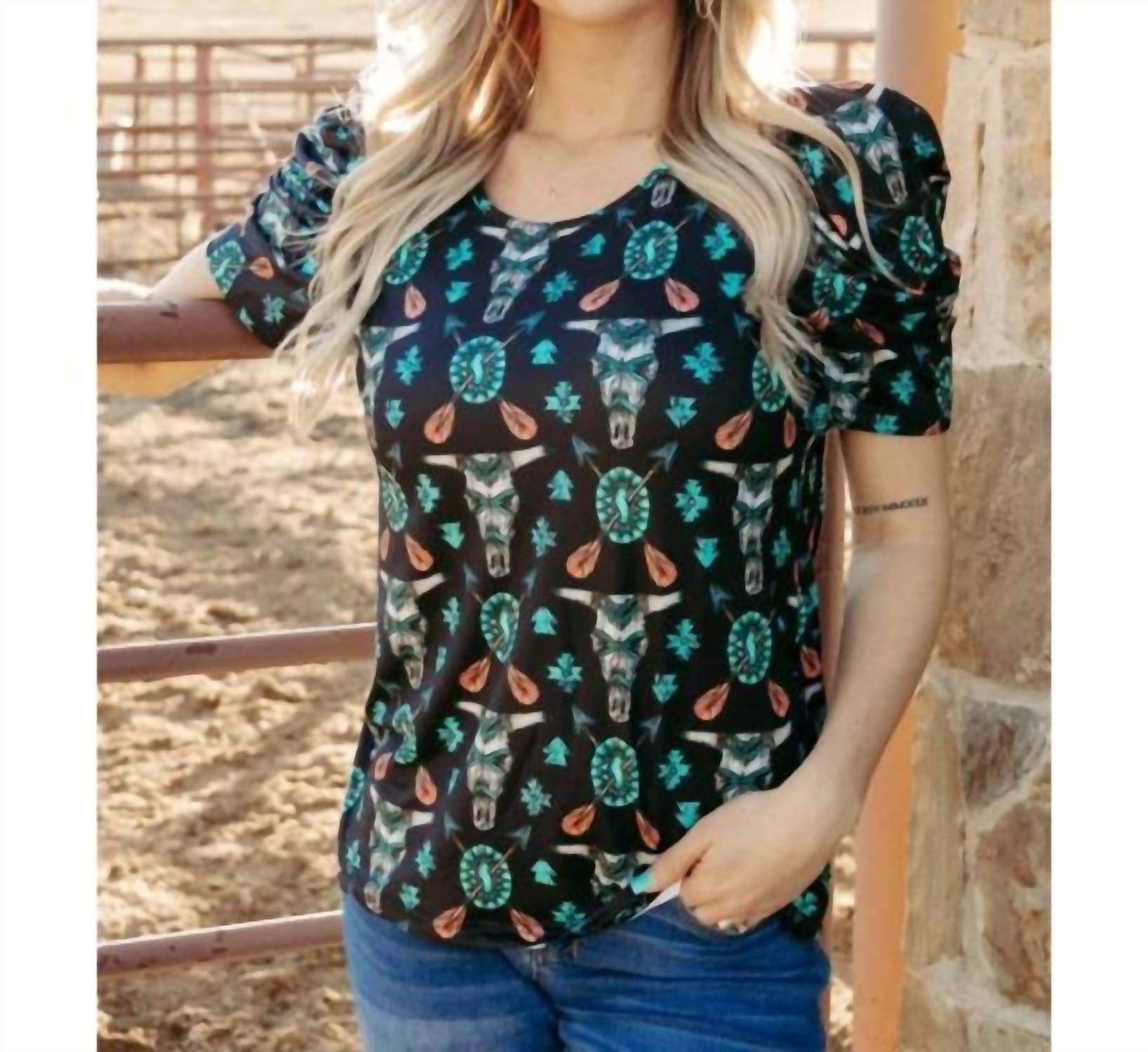 Sterling Kreek - Western Tribal Top
