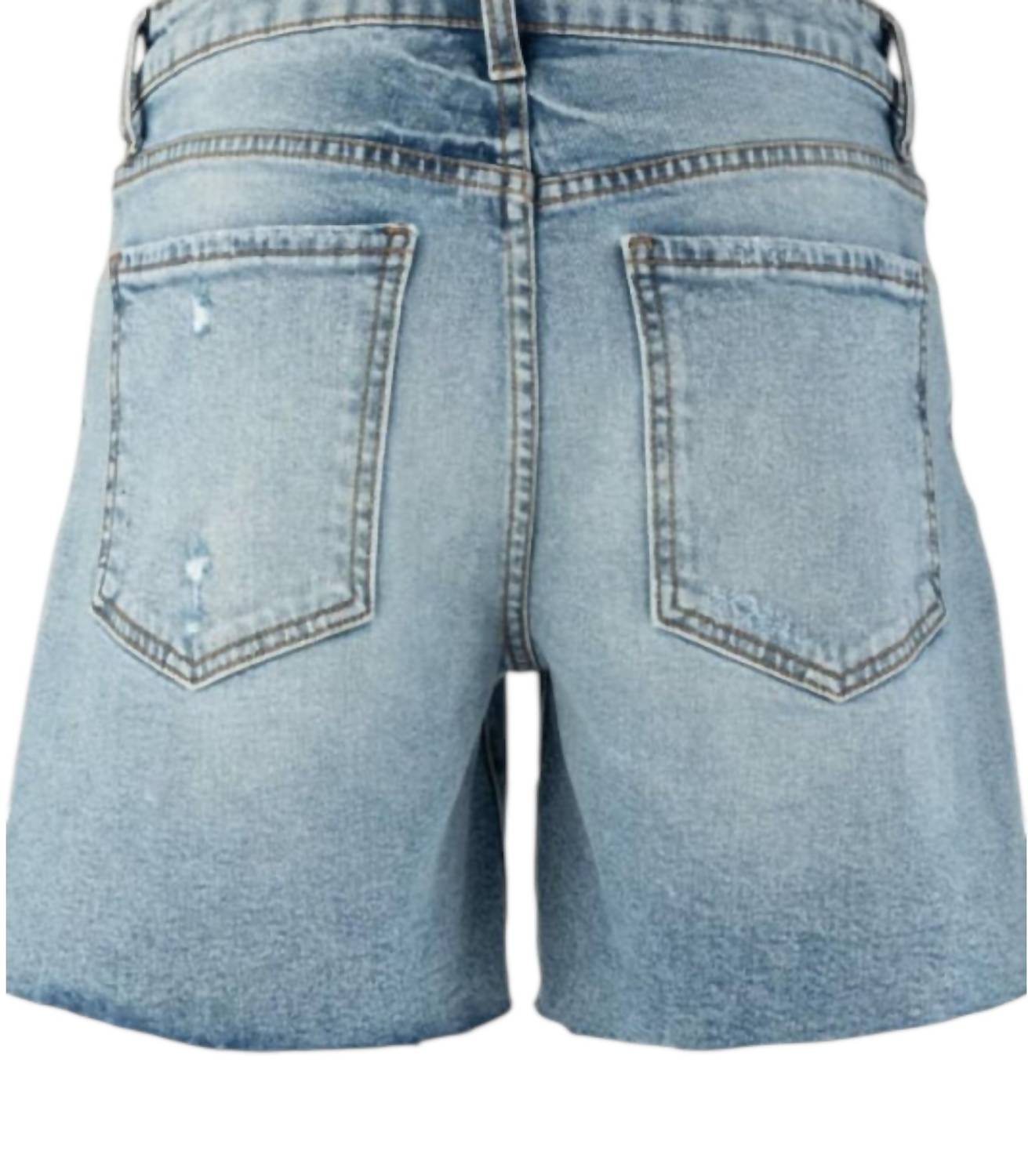 Kut From The Kloth - Hailey High Rise Short With Raw Hem