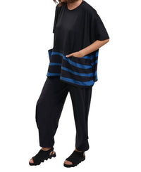 Alembika - Tekbika Striped Pocket Top
