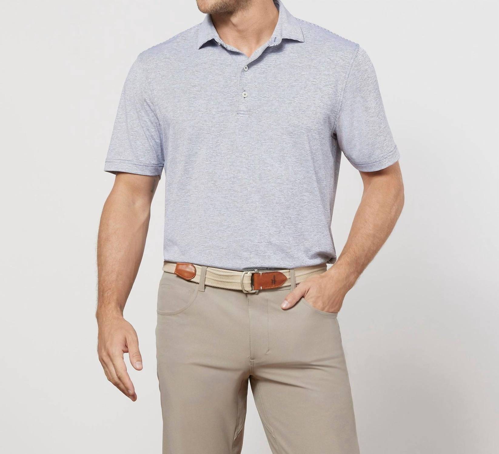Johnnie-O - Performance Jersey Polo - Lyndonn Stripe