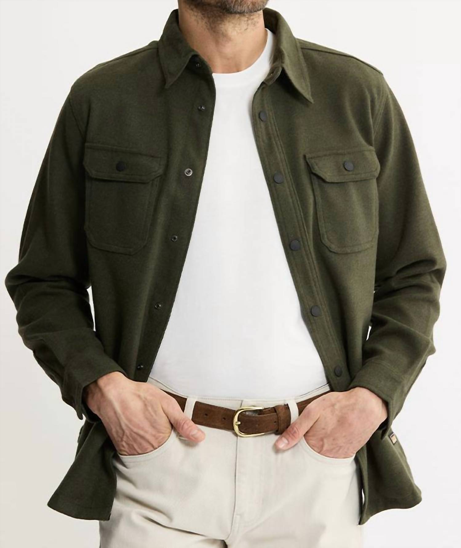 Jachs New York - Brushed Knit Overshirt