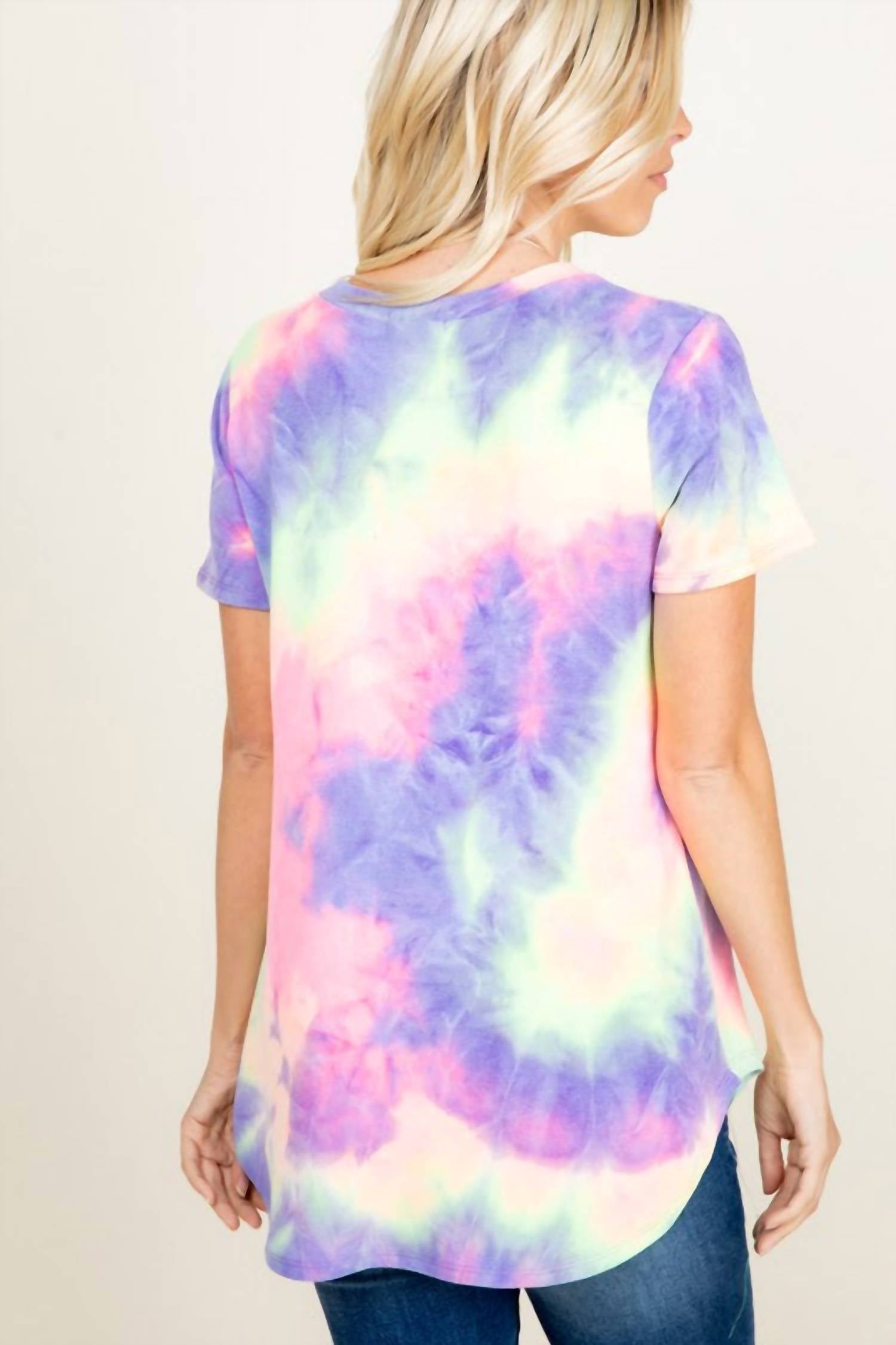 Heimish Usa - Free Spirit Tie Dye Top - PLUS