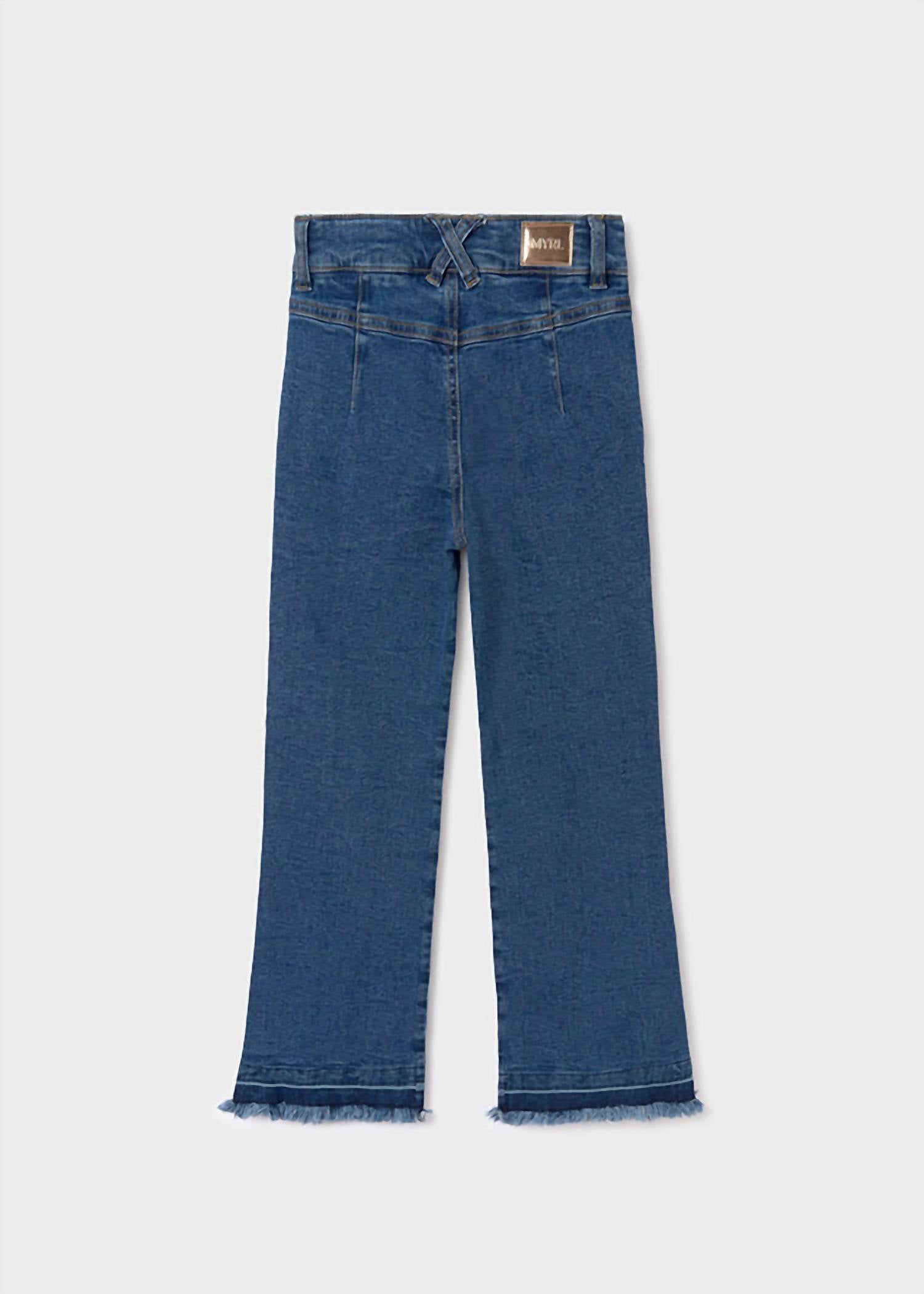 Mayoral - Raw Hem Wide Leg Pant