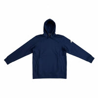 adidas Men's Long Sleeve Fleece Hoodie in navy - men's shirt - detail view