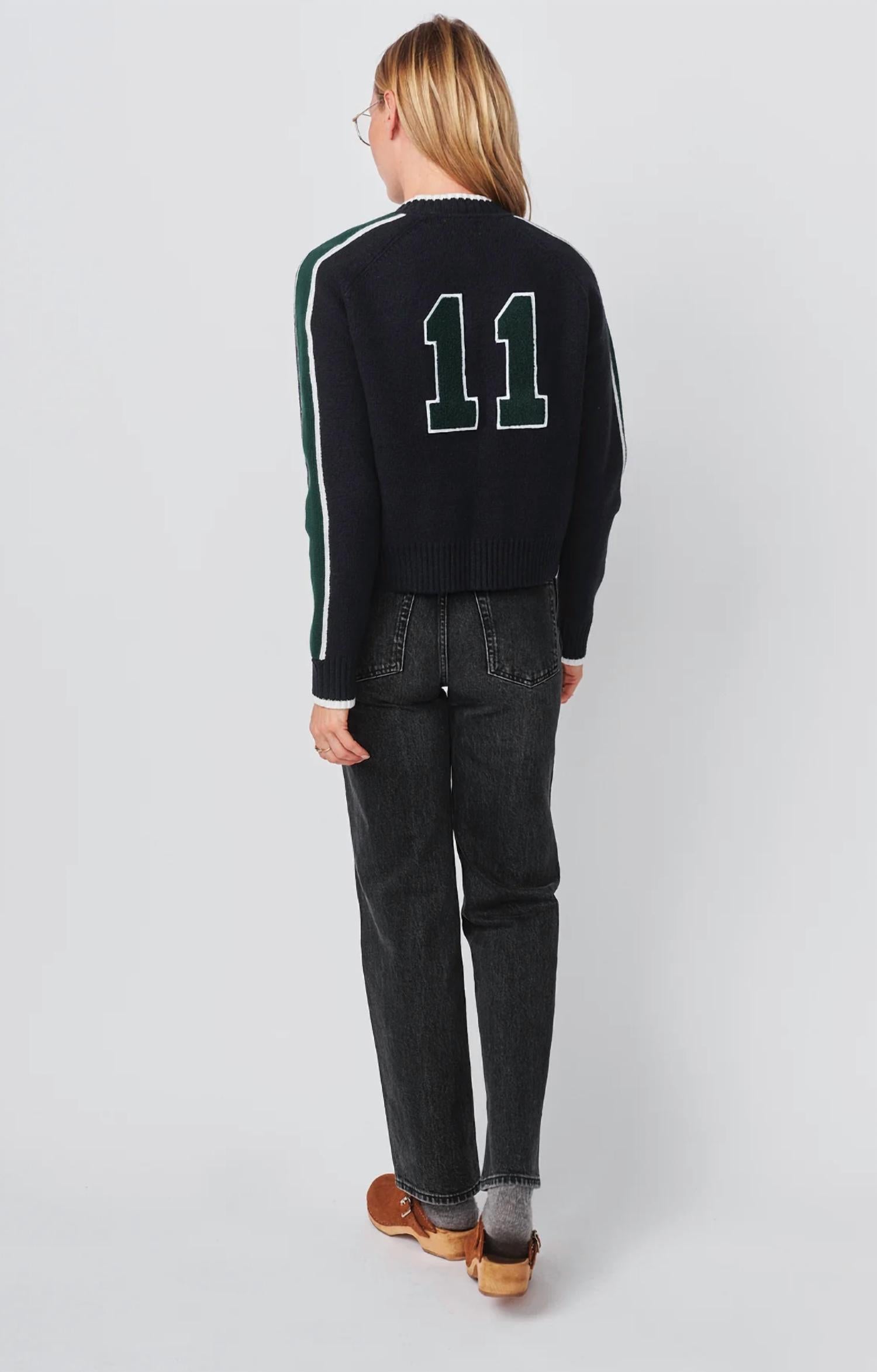 Sundry - Varsity Sweater Jacket