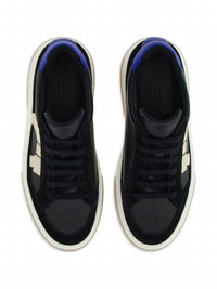 Salvatore Ferragamo - Men's Gancini Panelled Leather Sneakers