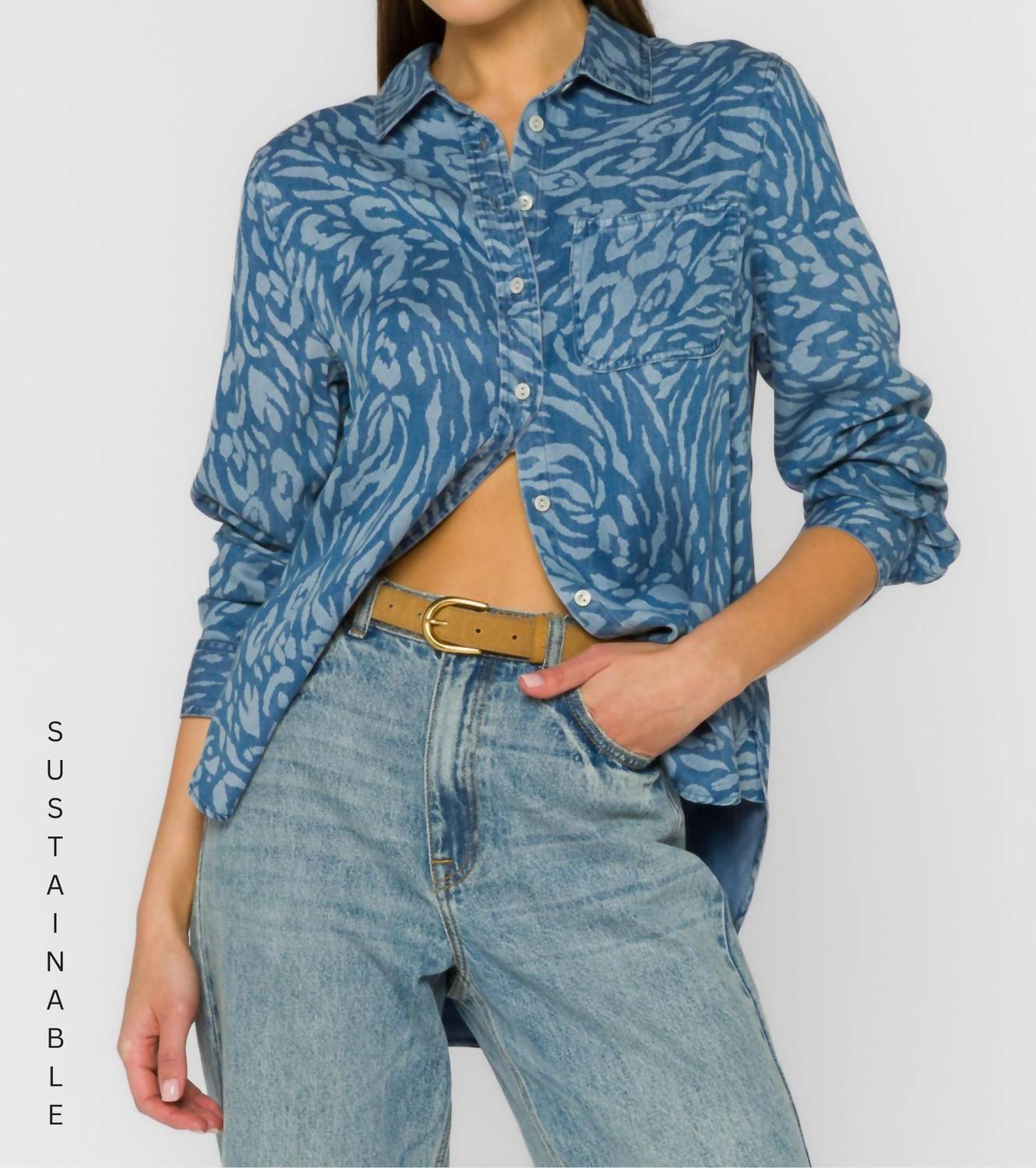 Velvet Heart - Bennett Button Down