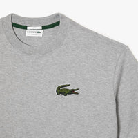 Lacoste - Unisex Loose Fit Large Crocodile Organic Cotton Tee Shirt