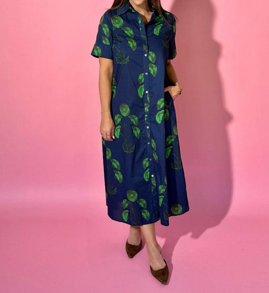 Entro - Meadow Muse Floral Midi Dress